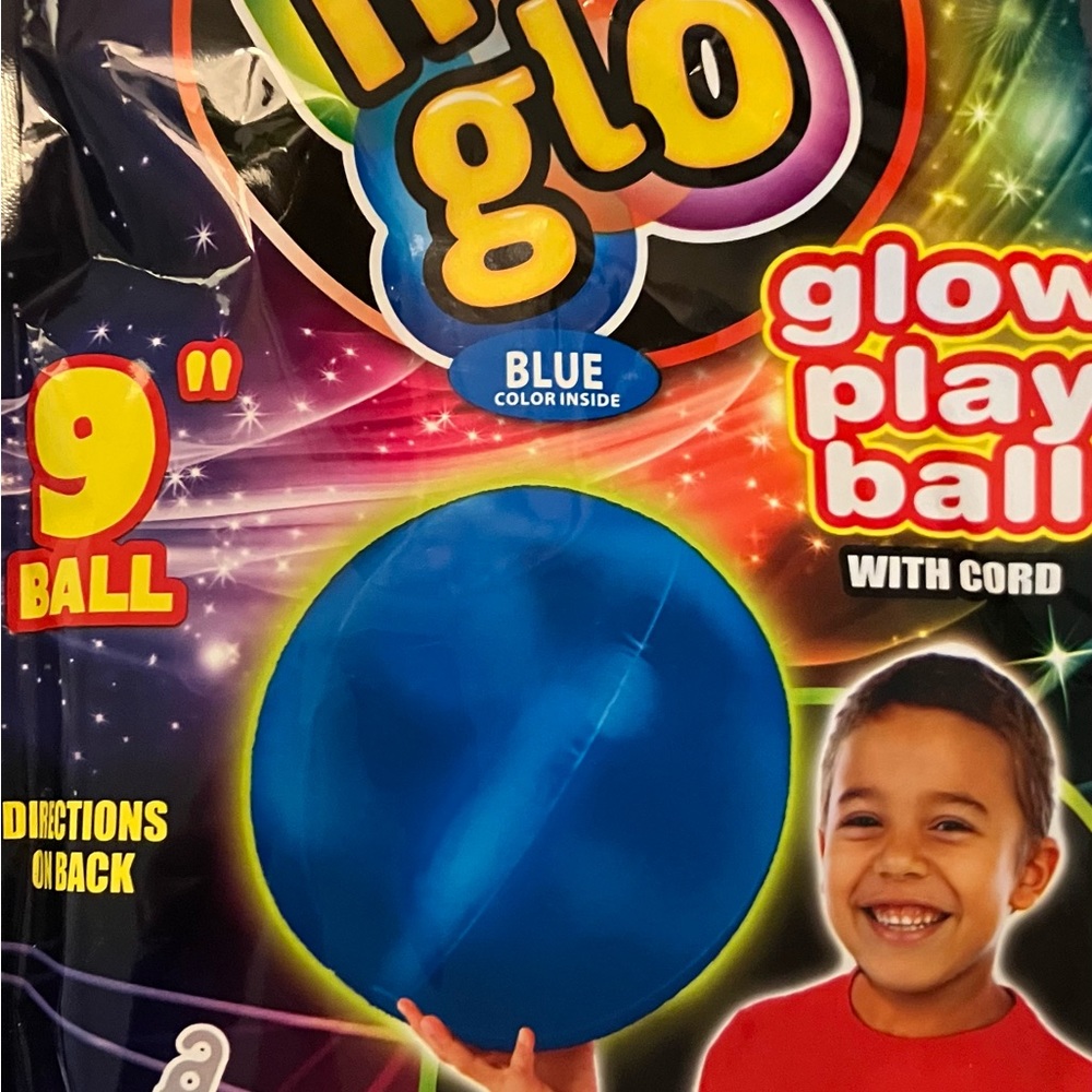 Night glow play ball